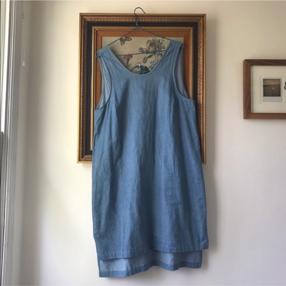 Ilana Kohn Dresses & Skirts - Ilana Kohn Chambray Tank Dress